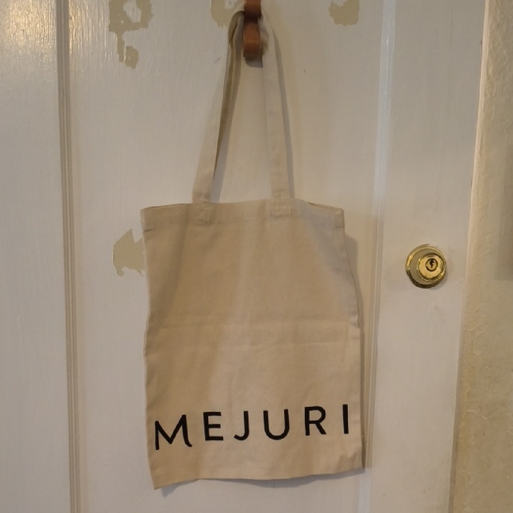 Mejuri Cream Tote Bag